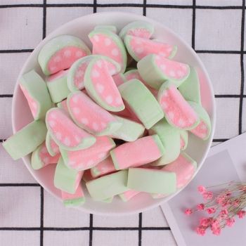 Kẹo Marshmallow hình lát DƯA HẤU gói 500g (gói)